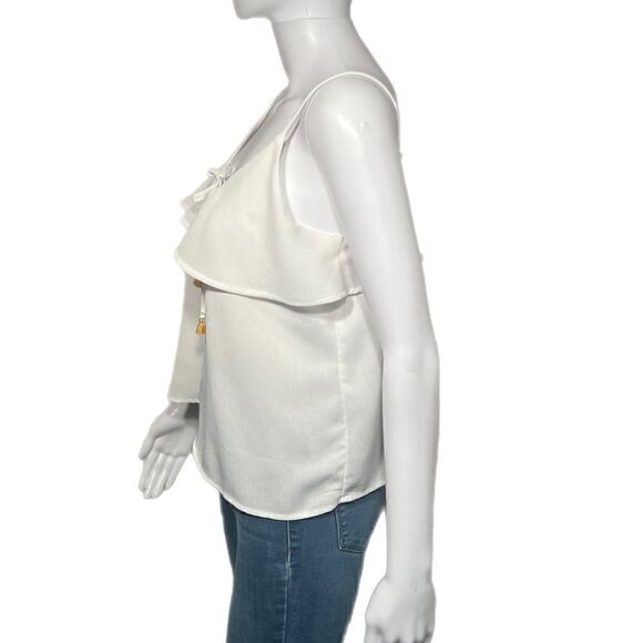 Chiffon  Tassel  Top NWOT - Picture 3 of 8